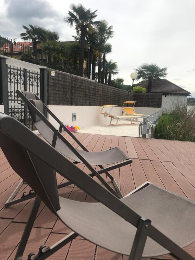 La Playa Cottage Con Spiaggia Privata Pettenasco Luaran gambar