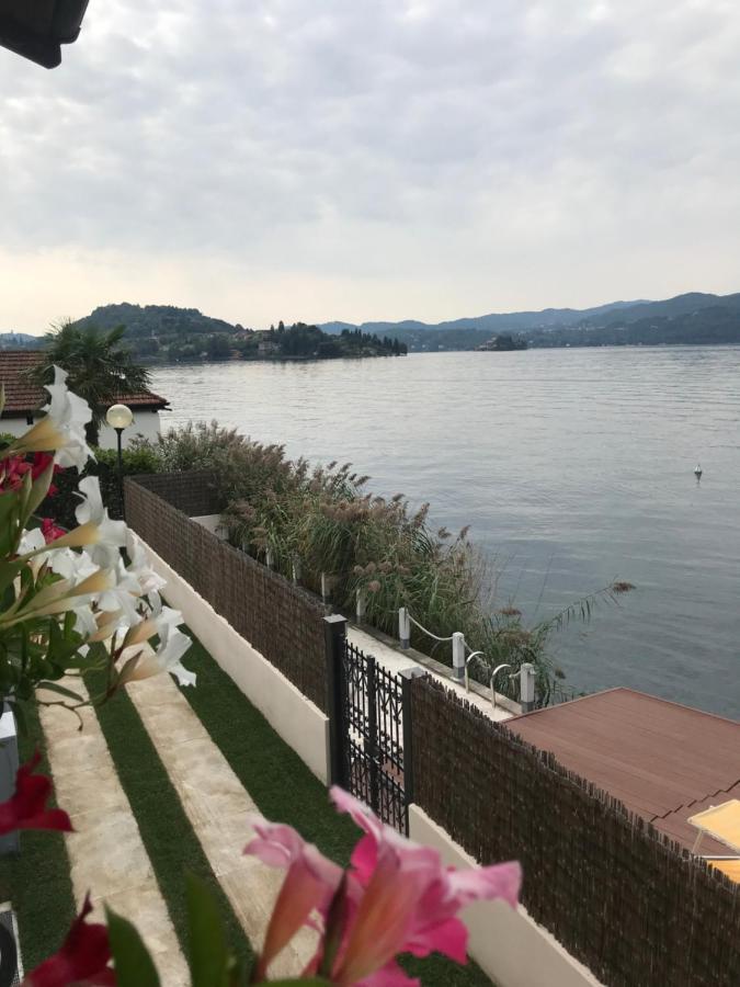La Playa Cottage Con Spiaggia Privata Pettenasco Luaran gambar