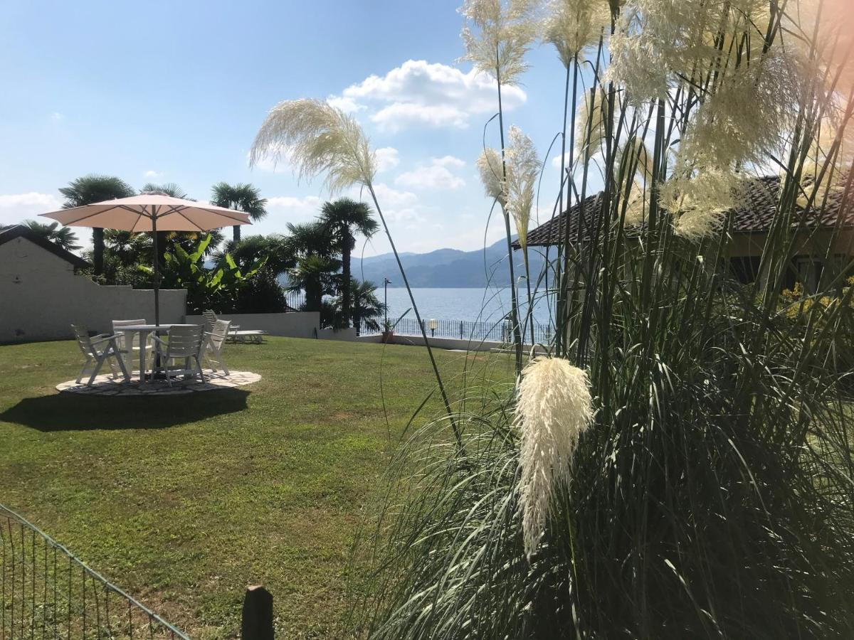 La Playa Cottage Con Spiaggia Privata Pettenasco Luaran gambar