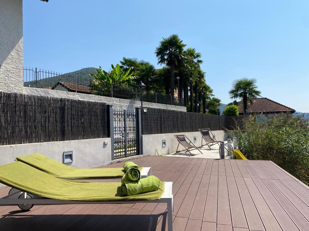 La Playa Cottage Con Spiaggia Privata Pettenasco Luaran gambar