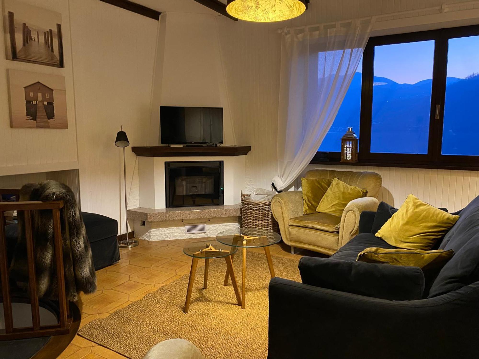 La Playa Cottage Con Spiaggia Privata Pettenasco Luaran gambar