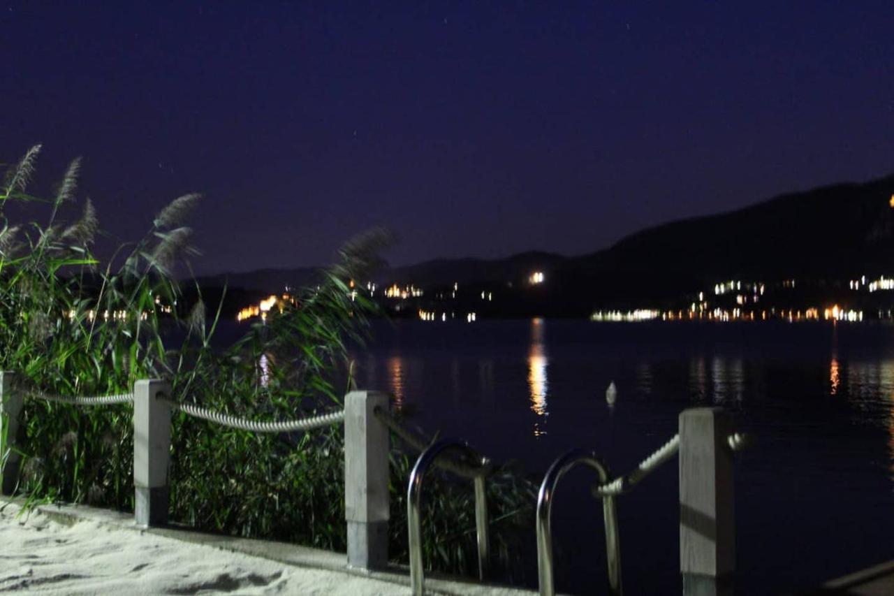 La Playa Cottage Con Spiaggia Privata Pettenasco Luaran gambar
