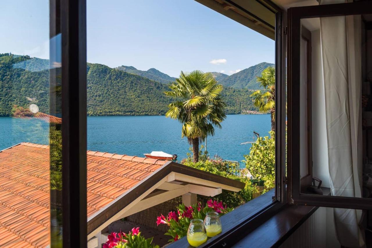 La Playa Cottage Con Spiaggia Privata Pettenasco Luaran gambar